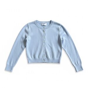 Old Navy Womens XS Petite Light Blue Cardigan Sweater Soft Lite Button Up